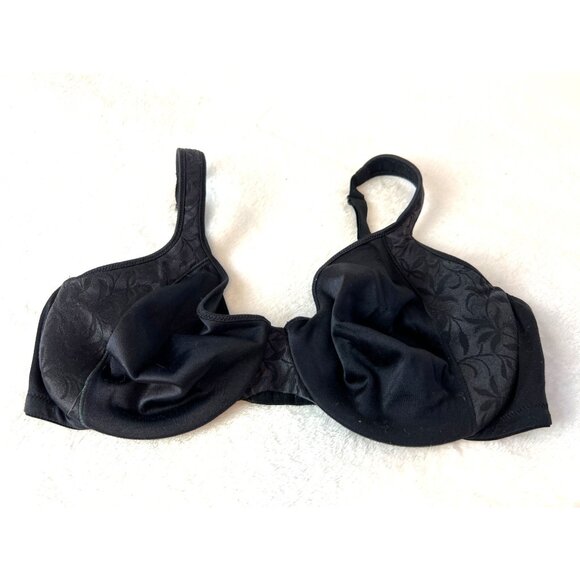 Vanity Fair Style 75020 Black Underwire Bra Black 40D - Picture 1 of 5
